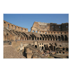 Romeinse Kunst. Het Colosseum of Flavisch 6 Foto Afdruk