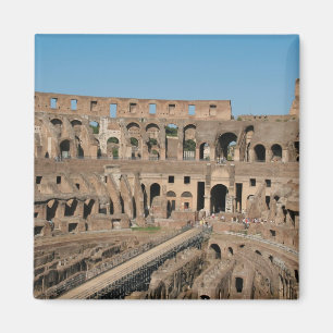 Romeinse Kunst. Het Colosseum of Flavius 6 Magneet