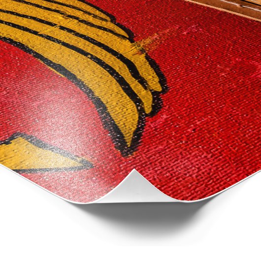 Romeinse militaire schild - Scutum Foto Afdruk (Hoek)