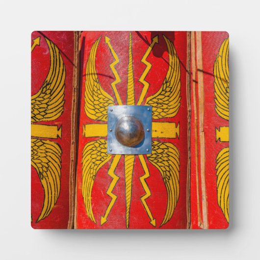 Romeinse militaire schild - Scutum Fotoplaat (Voorkant)