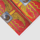 Romeinse militaire schild - Scutum Tissuepapier (Detail)