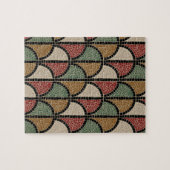 Romeinse mozaïek (Pompeii) Legpuzzel (Horizontaal)