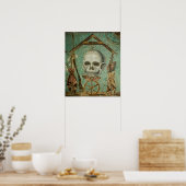 Romeinse mozaïekkunst poster van S. Ambrose (Keuken)