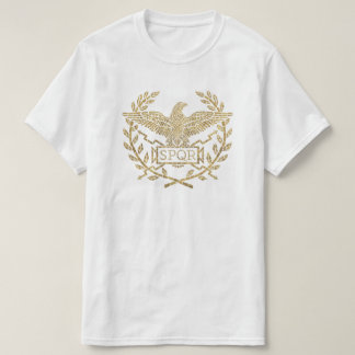 Romeinse Rijk Adelaar Mozaïek Embleem T-shirt