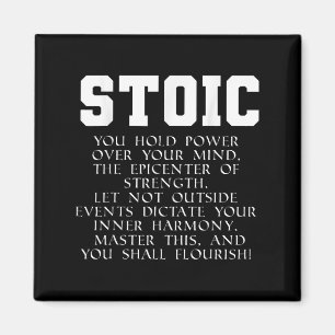 Romeinse Rijk Boek Quote Marcus Aurelius Stoic Magneet