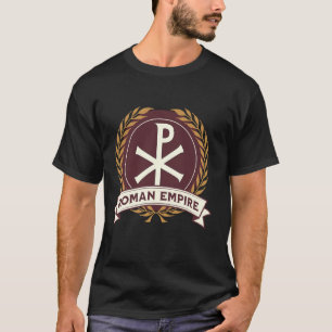 Romeinse Rijk Chi Rho Symbool Oude Romeinse geschi T-shirt