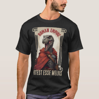 Romeinse Rijk roofvogel t-rex tyrannosaurus dinosa T-shirt