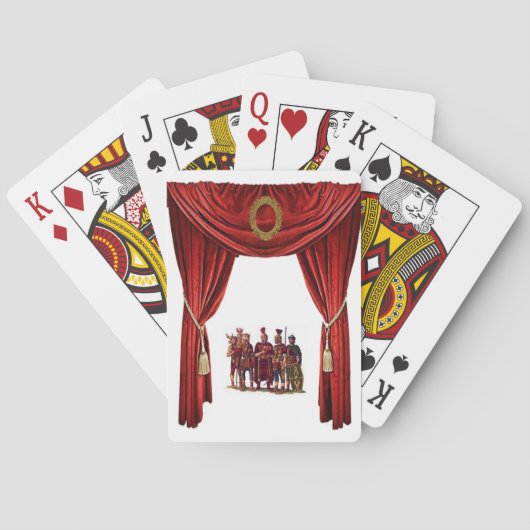 Romeinse speelkaartdeck speelkaarten (Achterkant)