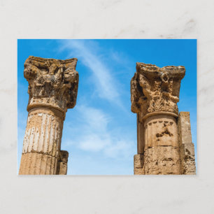 Romeinse stadsruïnes briefkaart