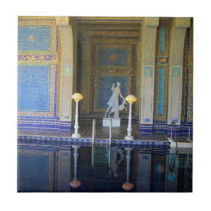 Romeinse zwembad in Hearst Castle, Californië Tegeltje