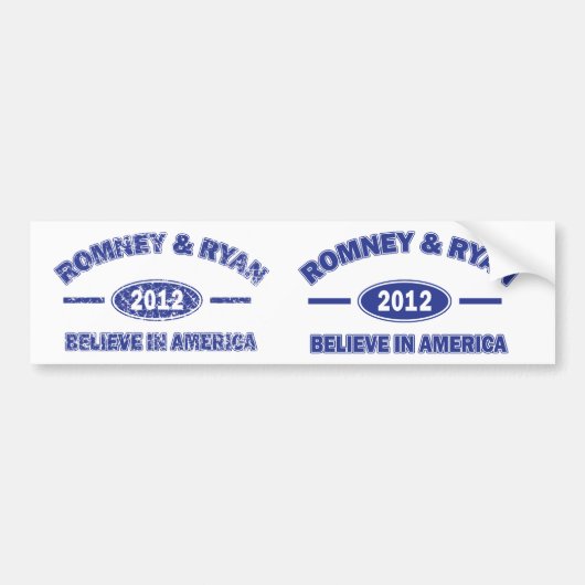 Romeny Ryan Bumpersticker (Voorkant)
