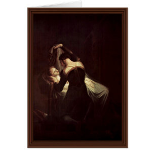 Romeo bij Juliet's sterfbed, door Füssli Johann He