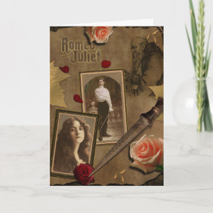 Romeo en Julia Scrapbook Wenskaart Kaart