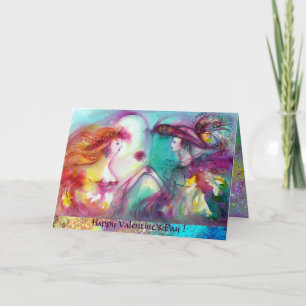 ROMEO EN JULIET Balcony Scene Valentijnsdag Feestdagen Kaart