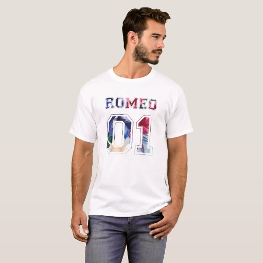 Romeo en Juliet Couple T-shirt (Voorkant volledig)