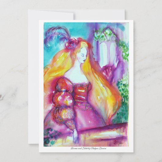 ROMEO EN JULIET KAART (Voorkant)