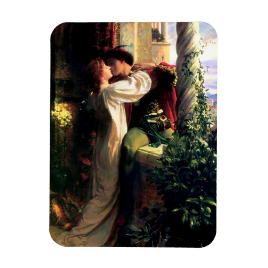 Romeo en Juliet Magnet Magneet (Verticaal)