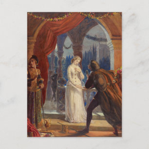  Romeo en Juliet Painting (1861) Briefkaart
