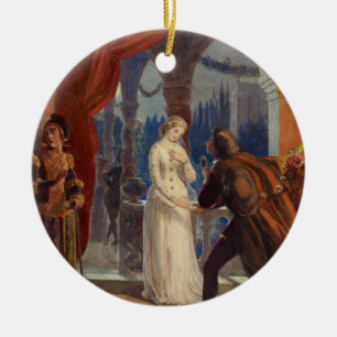 Romeo en Juliet Painting (1861) Keramisch Ornament
