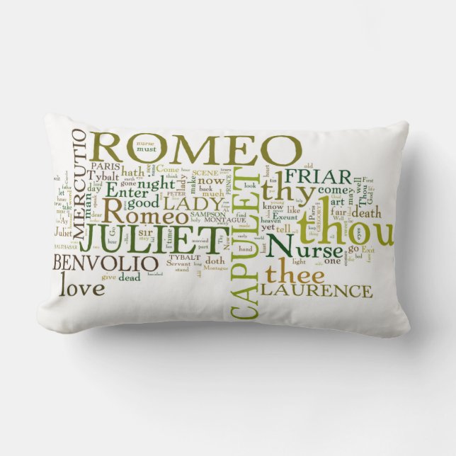 Romeo en Juliet Pillow Kussen (Voorkant)