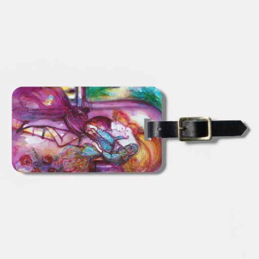 ROMEO EN JULIET Romantic Valentijns Day Bagagelabel (Voorkant horizontaal)