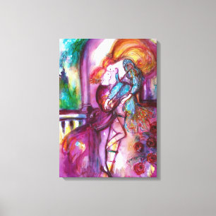 ROMEO EN JULIET Romantic Valentijns Day Canvas Afdruk