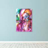 ROMEO EN JULIET Romantic Valentijns Day Canvas Afdruk (Insitu (Houten vloer))