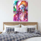 ROMEO EN JULIET Romantic Valentijns Day Canvas Afdruk (Insitu (Slaapkamer))