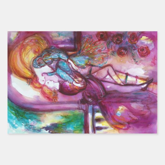 ROMEO EN JULIET Romantic Valentijns Day Wrappi Inpakpapier Vel (Voorkant 2)