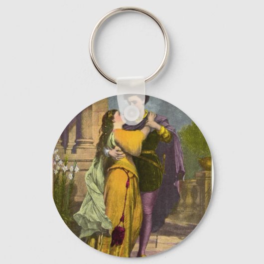 Romeo en Juliet Sleutelhanger (Voorkant)