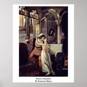 Romeo en Juliet van Francesco Hayez Poster