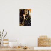 Romeo en Juliet van Frank Dicksee Poster (Keuken)