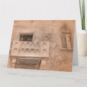Romeo en Juliet's Balcony da Vinci Kaart