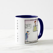 Romeo et Juliet 2.0 Mug Combo bleu (Devant droit)