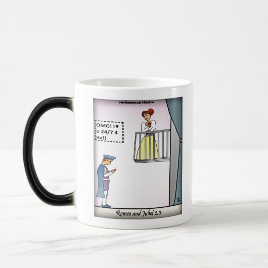 Romeo et Juliet 2.0 Mug de café Morphé (Gauche)