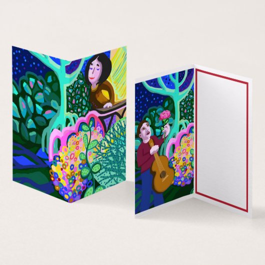 Romeo et Juliet Card (Inside and Outside)