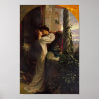 Romeo et Juliet par Frank Dicksee - poster