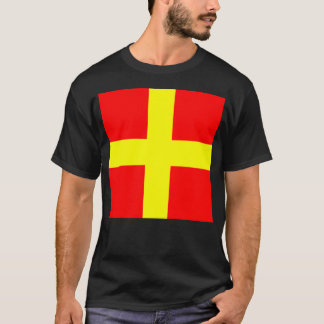 Romeo Internationale Maritieme Signaalvlag T-shirt