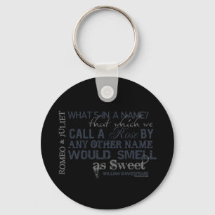 Romeo & Juliet Name Quote Sleutelhanger