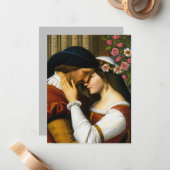 Romeo & Juliet Notitiekaartje (Voorkant / Achterkant in situ)