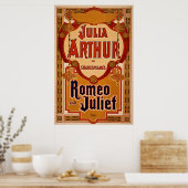 Romeo & Juliet Poster vintage (Cuisine)