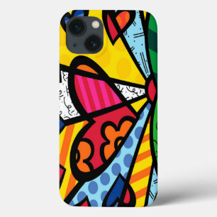Romero Britto Modern Art iPhone 13 Hoesje
