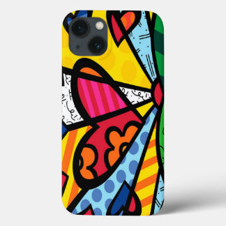 Romero Britto Modern Art iPhone 13 Hoesje