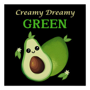 Romig. Dromerig. Green. Perfect Poster