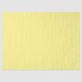 Romige Bleke pastelboter Gele vaste stof Tissuepapier (Voorkant)