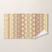 romige bordeaux bad handdoek (Handdoek)