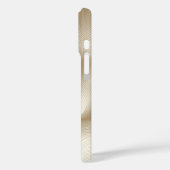 Romige werveltextuur telefoonhoes Case-Mate iPhone case (Achterkant / Links)