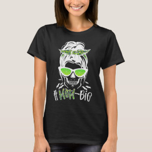 Rommelige Knot Zombie Moeder Grappig Halloween Kos T-shirt