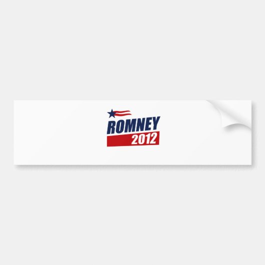 ROMNEY 2012 BUMPERSTICKER (Voorkant)