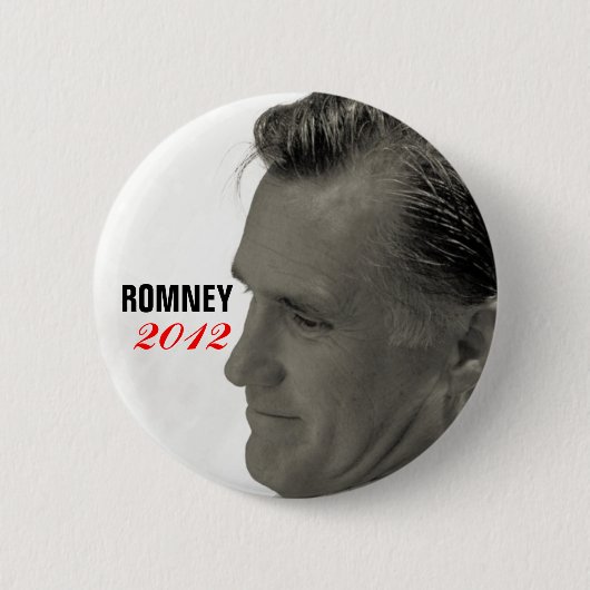 ROMNEY 2012 RONDE BUTTON 5,7 CM (Voorkant)